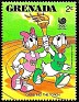 Grenada 1988 Walt Disney 2 ¢ Multicolor Scott 1583